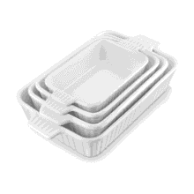 MALACASA Ceramic Baking Dishes Set