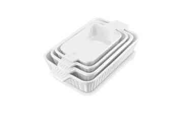 MALACASA Ceramic Baking Dishes Set