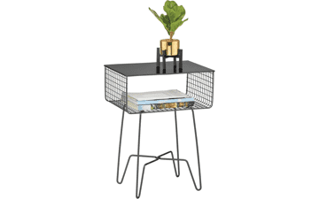 MDesign Steel Side Table Nightstand
