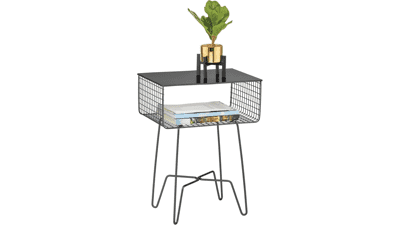 MDesign Steel Side Table Nightstand