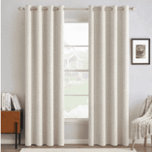 MIULEE Blackout Linen Curtains