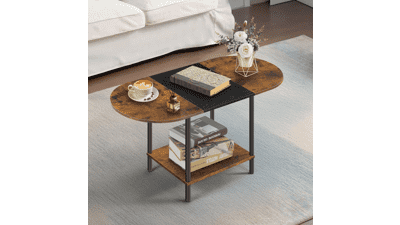 Mid Century Oval Coffee Table