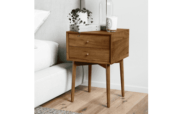 Nathan James Harper Oak Nightstand