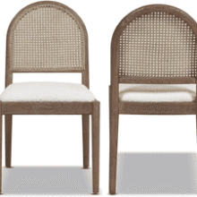 Panama Rattan Side Dining Chairs