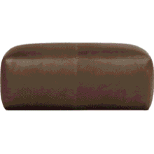 Poly & BARK Denver Leather Ottoman