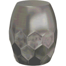 SIMPLIHOME Metal Accent Table