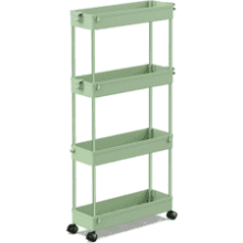 SPACEKEEPER 4 Tier Storage Cart