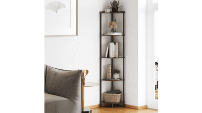SUNMORY 5 Tier Corner Shelf