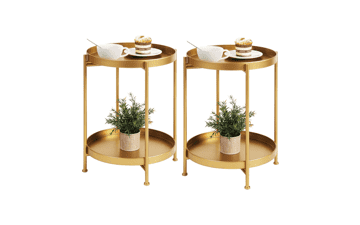 Tiita Round End Table Set