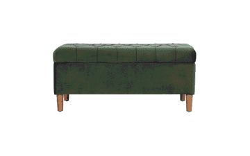 Tufted Ainsley Storage Ottoman Bench