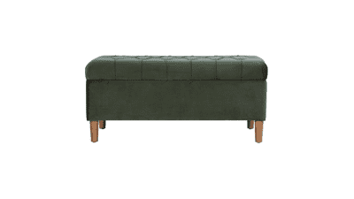 Tufted Ainsley Storage Ottoman Bench