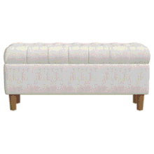 Tufted Storage Ottoman Bench
