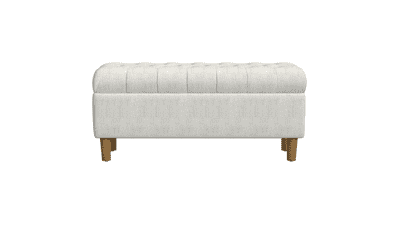 Tufted Storage Ottoman Bench