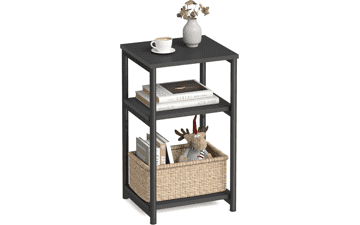 VASAGLE Classic Black Side Table