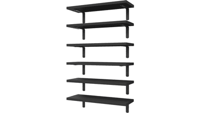 WOPITUES Wood Floating Shelves Set