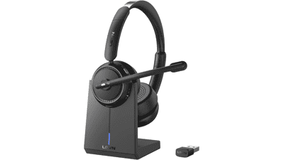 Wireless Headset with Mic for Work