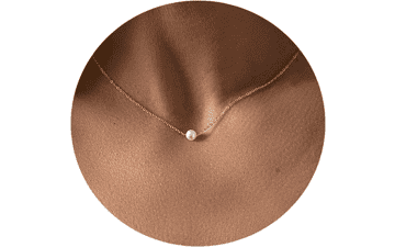 14K Gold Plated Pearl Necklace