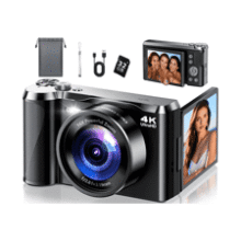 4K 56MP Compact Vlogging Camera