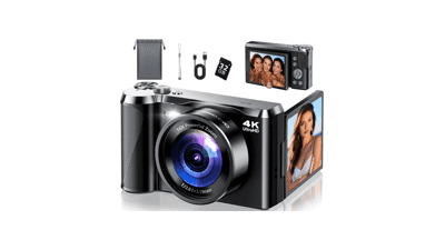 4K 56MP Compact Vlogging Camera