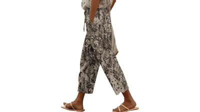 Angerella Women’s Cotton Linen Pants