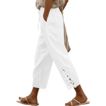 Angerella Women’s Cotton Linen Pants