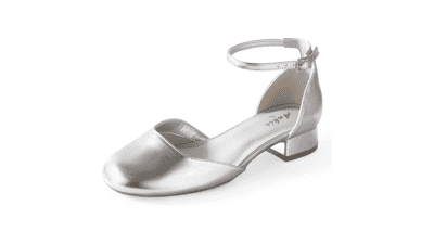 Ankis Low Block Heel Pumps