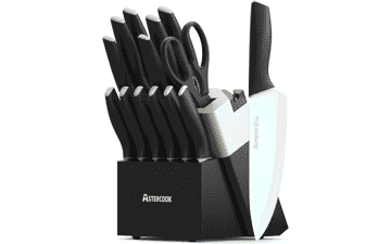 Astercook 15-Piece German Stainless Knife Set