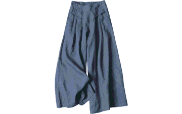 Bianstore Women’s Linen Culottes Pants