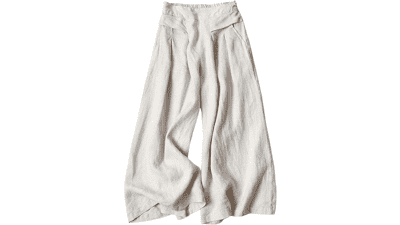 Bianstore Women’s Linen Culottes