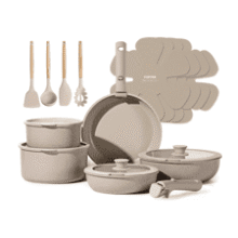 CAROTE 19-Piece Non-Stick Cookware Set