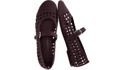 CUSHIONAIRE Windsor Woven Women’s Flats