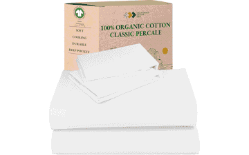 California Design Den Queen Organic Cotton Sheets