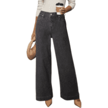 DOKOTOO Women's High-Waisted Jeans