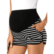 Fitglam Maternity Shorts with Pockets