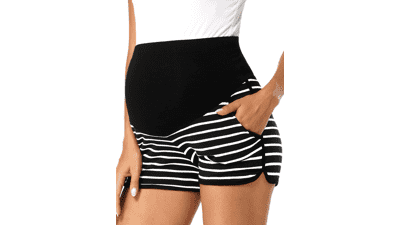 Fitglam Maternity Shorts with Pockets