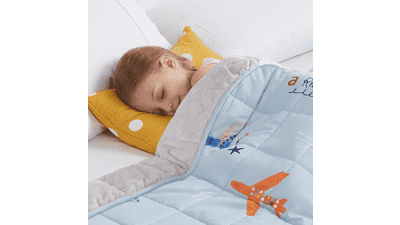 HOSUKKO 5lb Cooling Weighted Blanket