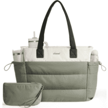 LOVEVOOK Tote Bag with Tumbler Pocket