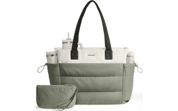 LOVEVOOK Tote Bag with Tumbler Pocket