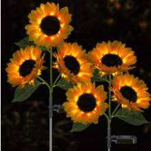 Meagoo Solar Sunflower Garden Lights