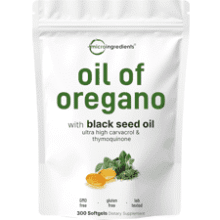 Micro Ingredients Oil of Oregano Softgels