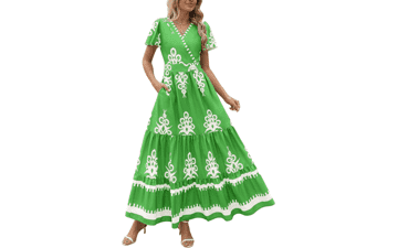 PRETTYGARDEN Boho Maxi Dress