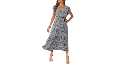 PRETTYGARDEN Women’s Summer Floral Boho Maxi Dress