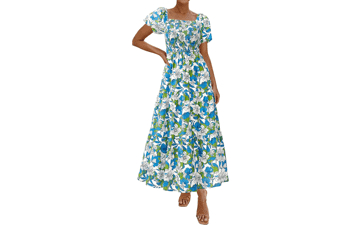 PRETTYGARDEN Women’s Summer Puff Maxi Dress