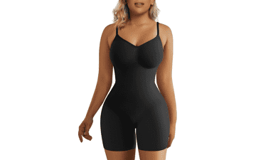 SHAPERX Women’s Seamless Shapewear Bodysuit