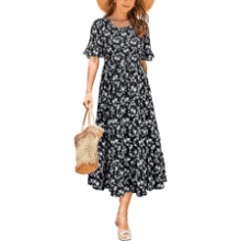 STYLEWORD Women’s Summer Midi Dress