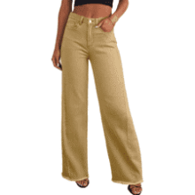 Sidefeel Women's Wide Leg Jeans