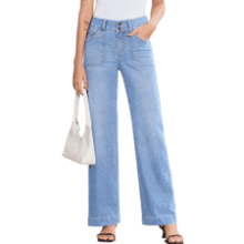 Sidefeel Women’s Wide Leg Jeans