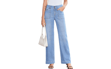 Sidefeel Women’s Wide Leg Jeans