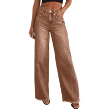 Sidefeel Women's Wide Leg Jeans