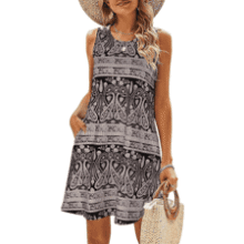 SimpleFun Summer Beach Sundress
